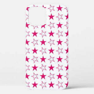 Case-Mate iPhone Case étoiles colorées sans faille motif, étoiles roses
