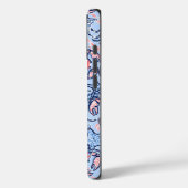 Coques Case-Mate iPhone Étoiles de crabes patriotiques Bleu Rouge (Verso / Gauche)