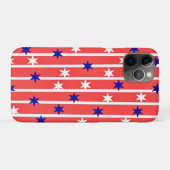 Coques Case-Mate iPhone Étoiles de drapeau (Dos (Horizontal))
