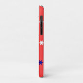 Coques Case-Mate iPhone Étoiles de drapeau (Dos/Gauche)