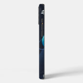 Coques Case-Mate iPhone Étoiles de fusées spatiales et lune personnalisées (Verso / Gauche)