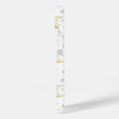 Coques Case-Mate iPhone Etoiles de lune d'aquarelle et Motif de nuage (Verso / Gauche)