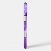 Coques Case-Mate iPhone Étoiles de magie violette (Verso / Droite)