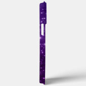Coques Case-Mate iPhone Étoiles de magie violette (Verso / Droite)