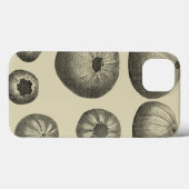 Coques Case-Mate iPhone Étoiles de mer noires et blanches (Verso (horizontal))
