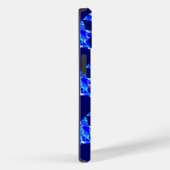 Coques Case-Mate iPhone Étoiles de peinture bleue (Verso / Droite)