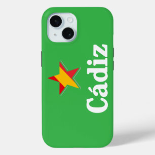 Coque Pour iPhone 15 Etoiles d'Espagne - Cadix