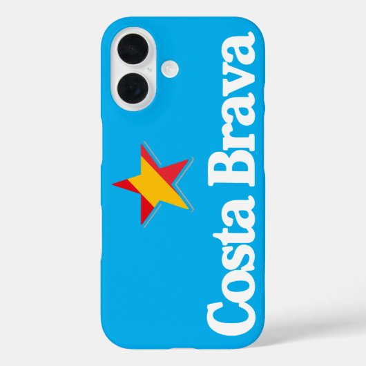 Coques Case-Mate iPhone Etoiles d'Espagne - Costa Brava (Verso)