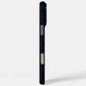 Coques Case-Mate iPhone Étoiles d'or noir foncé et moisi nuit ciel (Verso / Droite)
