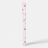 Coques Case-Mate iPhone Étoiles et cercles roses Abstraits (Verso / Gauche)