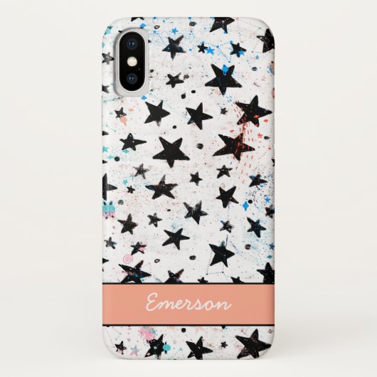 Coques Case-Mate iPhone étoiles et espace plaisir astronomie motif (Dos)