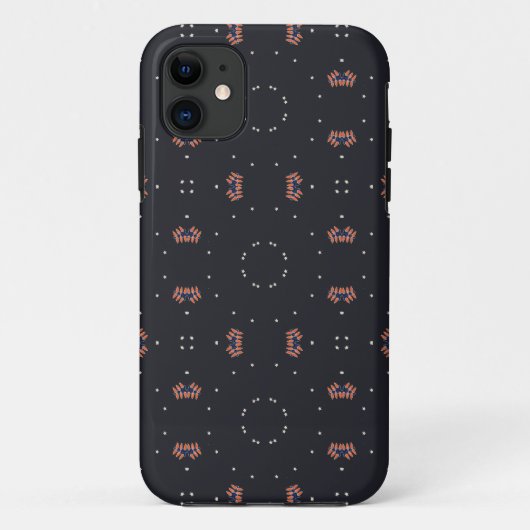 Coques Case-Mate iPhone Étoiles et motif d'engin spatial unique (Dos)