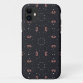 Coques Case-Mate iPhone Étoiles Et Motif Spacship Unique (Dos)