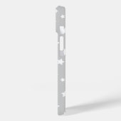 Coques Case-Mate iPhone Étoiles gris mignonnes (Verso / Gauche)