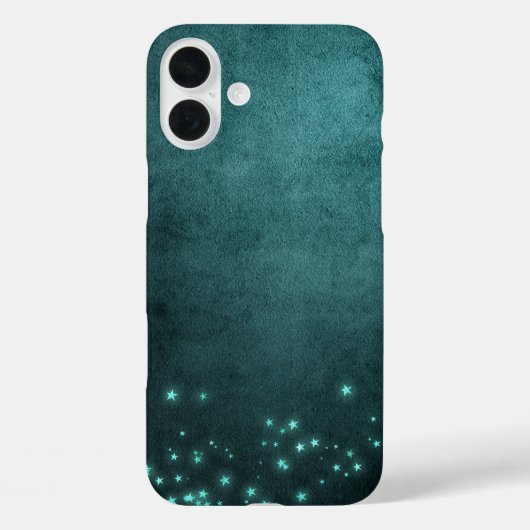 Coques Case-Mate iPhone Étoiles Mystic Twilight | Luminosité de néon vert (Verso)