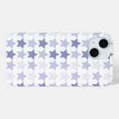 Coques Case-Mate iPhone Étoiles Patriotique Blue Ombre (Verso (horizontal))