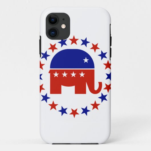 Coques Case-Mate iPhone Étoiles républicaines fières de cercle (Dos)