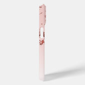 Coques Case-Mate iPhone étoiles rose doré rose (Verso / Droite)