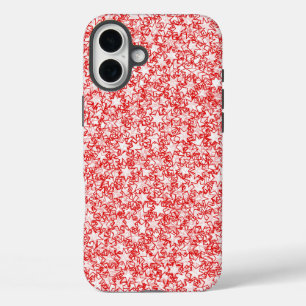 Coques iPhone 16 Plus Etoiles rouges et blanches Team Spirit Couleurs sp