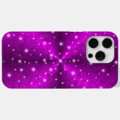 Coques Case-Mate iPhone Étoiles sur arc-en-ciel en cuir d'éléphant optique (Verso (horizontal))