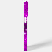 Coques Case-Mate iPhone Étoiles sur arc-en-ciel en cuir d'éléphant optique (Verso / Droite)