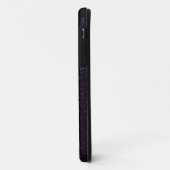 Coques Case-Mate iPhone Étoiles violettes (Dos/Gauche)