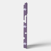 Coques Case-Mate iPhone Étoiles violettes (Verso / Droite)