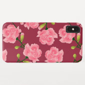 Coques Case-Mate iPhone Étonnante oeillet rose (Dos (Horizontal))