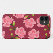 Coques Case-Mate iPhone Étonnante oeillet rose (Dos (Horizontal))