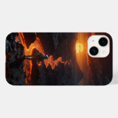 Coques Case-Mate iPhone Étrange planète (Verso (horizontal))