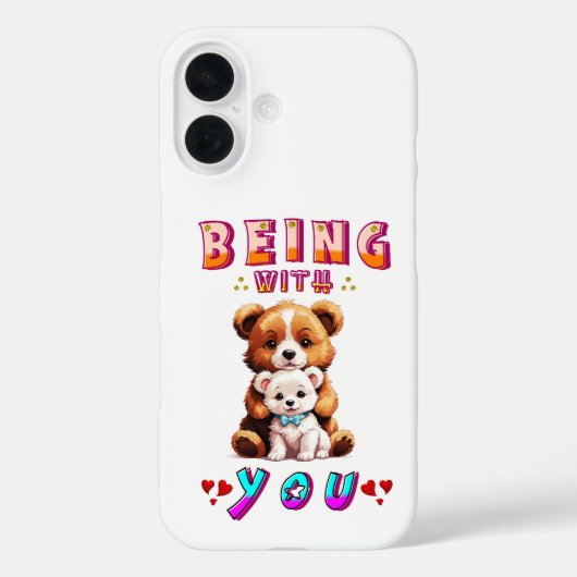 Coques Case-Mate iPhone Être avec toi (Verso)