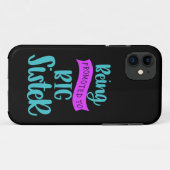 Coques Case-Mate iPhone Être Promu À La Grande Soeur (Dos (Horizontal))