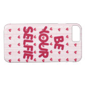 Coques Case-Mate iPhone être votre devis selfie (Dos (Horizontal))