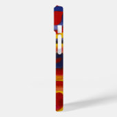 Coques Case-Mate iPhone Étude de couleur des cercles Carré par Kandinsky (Verso / Gauche)