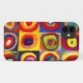 Coques Case-Mate iPhone Étude de couleur par Wassily Kandinsky (Dos (Horizontal))