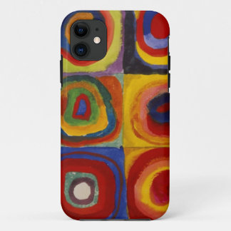 Etui iPhone Case-Mate Étude des couleurs des cercles Carré