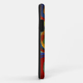 Coques Case-Mate iPhone Étude des couleurs des cercles Carré (Dos/Droite)