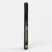 Coques Case-Mate iPhone Étudiez pour l'autoportrait avec un gant, c.1498 (Dos/Droite)