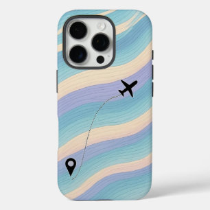 Coques iPhone 16 Pro "Étui de téléphone en art botanique minimaliste en