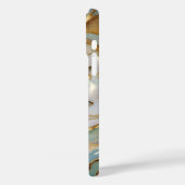 Coques Case-Mate iPhone Eucalyptus Leaf Stained Glass Phone Case (Verso / Gauche)