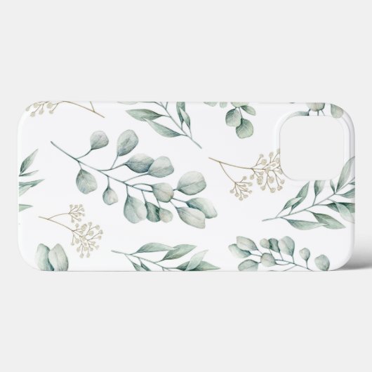 Coques Case-Mate iPhone Eucalyptus Pattern iphone cover (Verso (horizontal))