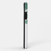 Coques Case-Mate iPhone Eucalyptus Vert Nom personnalisé (Dos/Droite)