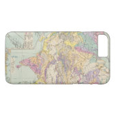 Coques Case-Mate iPhone Europa d'Asien u - carte d'atlas de l'Asie et de (Dos (Horizontal))