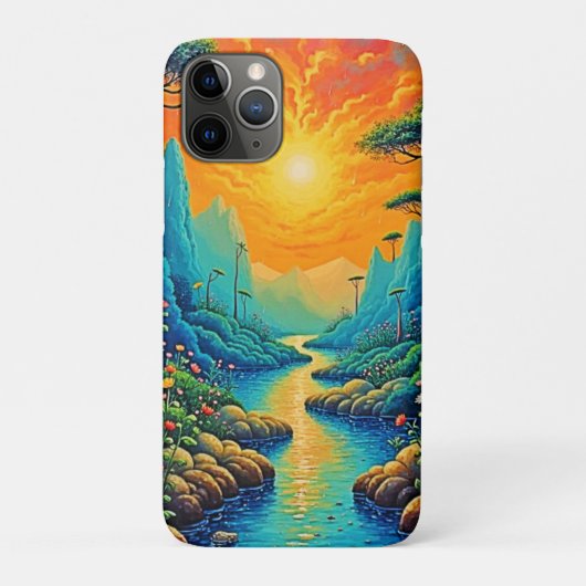Coques Case-Mate iPhone Évasion vers la nature Art Design (Dos)