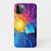 Coques Case-Mate iPhone Éveil de l'esprit cosmique radiant (Dos)