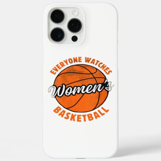 Coques Case-Mate iPhone Everyone Watches Women's Sports Classic (Verso)