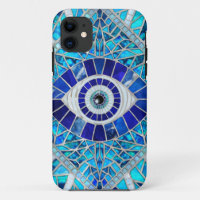Evil Oeil Amulet Mosaic Art