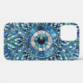 Coques Case-Mate iPhone Evil Oeil Amulet Mosaic Mandala Art (Verso (horizontal))