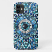 Coques Case-Mate iPhone Evil Oeil Amulet Mosaic Mandala Art (Dos)