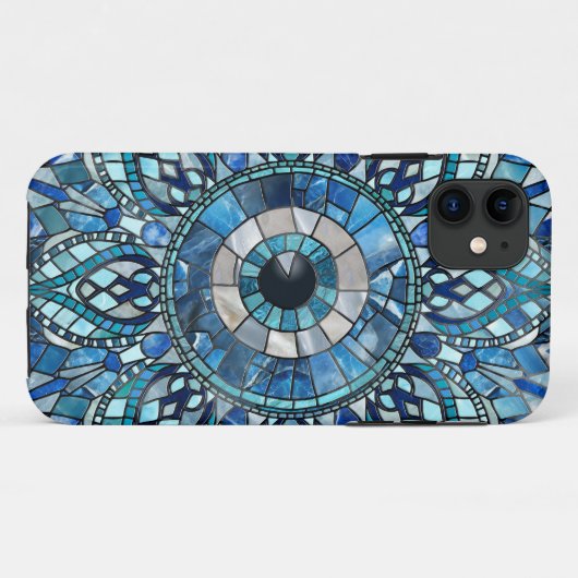 Coques Case-Mate iPhone Evil Oeil Amulet Mosaic Mandala Art (Dos (Horizontal))
